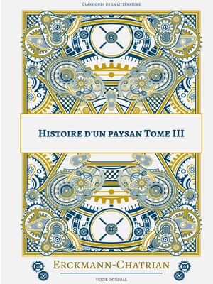 cover image of Histoire d'un paysan